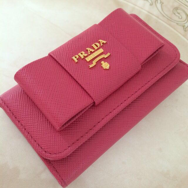 PRADA♡リボンキーケース PRADA♡リボンキーケース