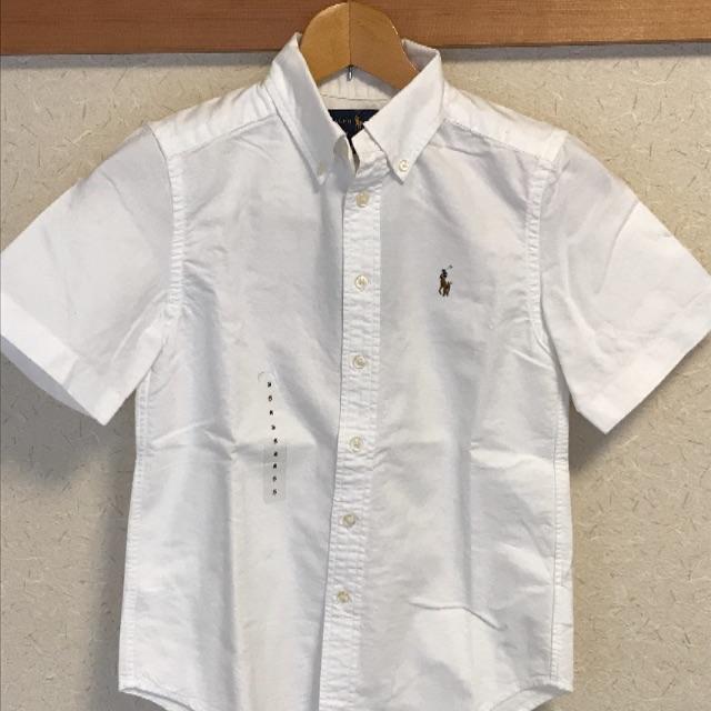 ラルフローレン140 半袖ボタンダウンシャツ | フリマアプリ ラクマ