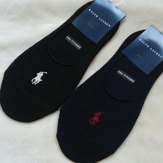 ラルフローレン(Ralph Lauren)の新品ラルフローレンレディースフットカバー２足(ソックス)