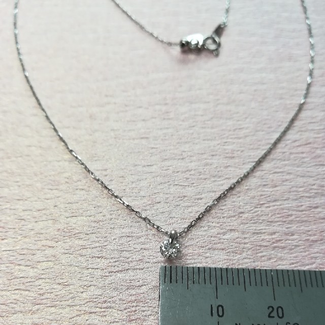 0.20ct ダイアネックレス プラチナ