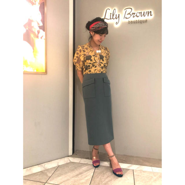 Lily Brown(リリーブラウン)のmii♡様専用 レディースのスカート(ひざ丈スカート)の商品写真