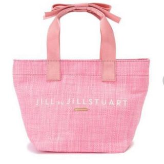 ジルバイジルスチュアート(JILL by JILLSTUART)の新品♡リボンハンドルバスケット(トートバッグ)