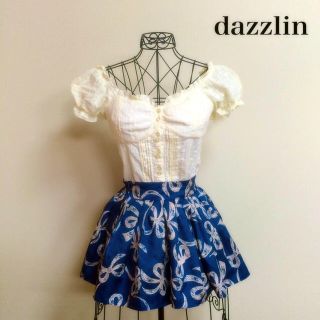 ダズリン(dazzlin)のダズリン♡コットンレースブラウス(シャツ/ブラウス(半袖/袖なし))