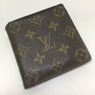 ルイヴィトン(LOUIS VUITTON)の【Louis Vuitton】 二つ折り財布★　モノグラム　茶色　ヴィトン(折り財布)