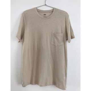 ユニクロ(UNIQLO)のユニクロ MEN 麻混Tシャツ(Tシャツ/カットソー(半袖/袖なし))