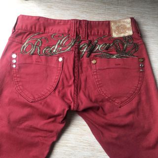 レッドペッパー(REDPEPPER)のレッドペッパーのカラージーンズ 最終値下げ(デニム/ジーンズ)