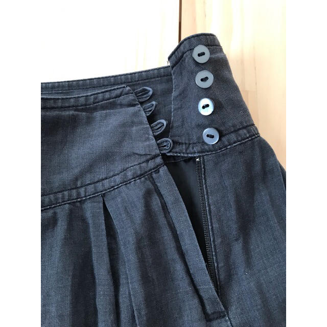 MUJI (無印良品)(ムジルシリョウヒン)のリネンスカート MUJI レディースのスカート(ひざ丈スカート)の商品写真
