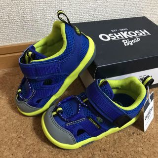 オシュコシュ(OshKosh)の定価3,564 新品タグ付き☆ムーンスター オシュコシュ サンダル 13.5cm(サンダル)