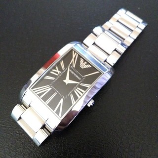 エンポリオアルマーニ(Emporio Armani)のEMPORIO ARMANI AR-2053 black美品(腕時計(アナログ))