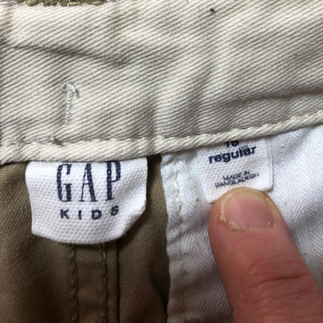 GAP Kids(ギャップキッズ)の最終値下げ！ GAP Kid’s チノハーフパンツ キッズ/ベビー/マタニティのキッズ服男の子用(90cm~)(パンツ/スパッツ)の商品写真