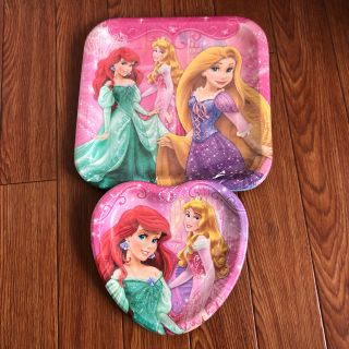 ディズニー(Disney)の新品海外Disneyプリンセス紙皿セット 誕生日 (テーブル用品)