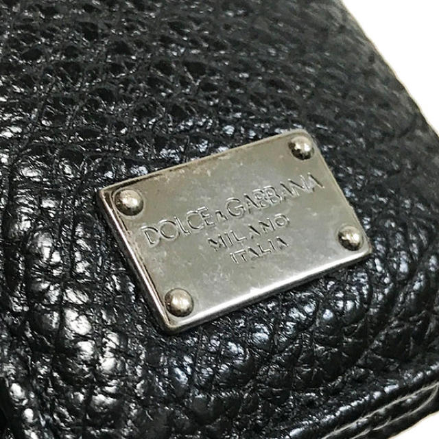 DOLCE&GABBANA(ドルチェアンドガッバーナ)の正規品 ドルチェ&ガッバーナ ドルガバ 6連 キーケース 黒 【XNT6765】 メンズのファッション小物(キーケース)の商品写真