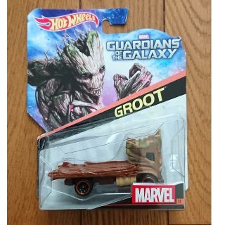 マーベル(MARVEL)の新品★MARVEL  ホットウィール   GROOT★送料無料(ミニカー)