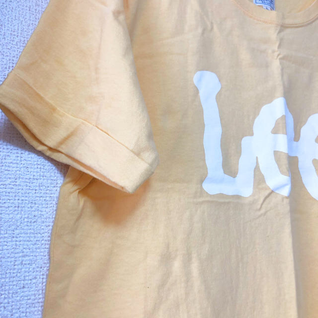 Lee(リー)のTシャツ LEE 黄色 半袖 レディースのトップス(Tシャツ(半袖/袖なし))の商品写真