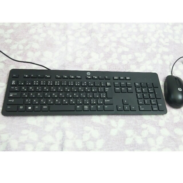 HP(ヒューレットパッカード)の送料込み☆キーボード＆マウス スマホ/家電/カメラのPC/タブレット(PC周辺機器)の商品写真