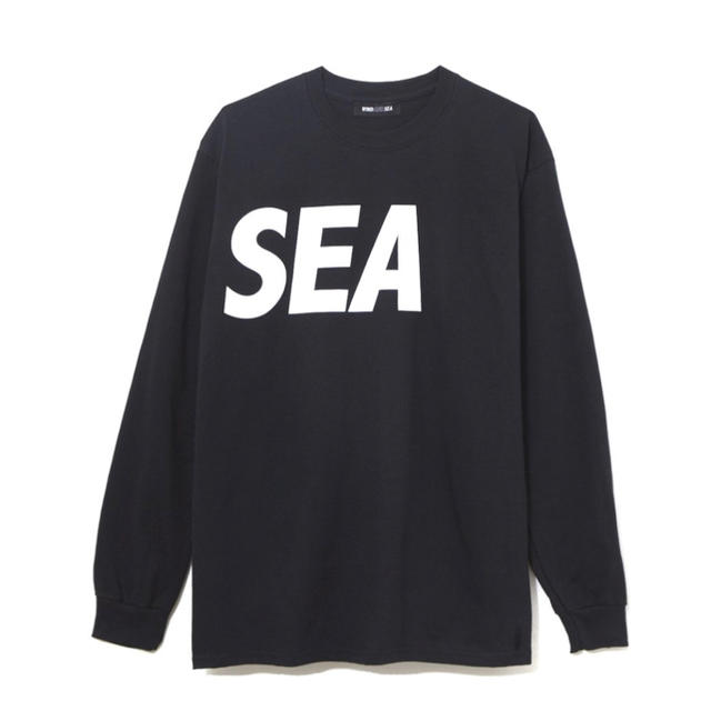 Supreme(シュプリーム)のWIND AND SEA  LONG SLEEVE CUT BLACM M メンズのトップス(Tシャツ/カットソー(七分/長袖))の商品写真