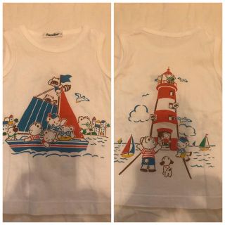 ファミリア(familiar)の未使用  ファミリア 110 ファミちゃんのお話しタンクトップ(Tシャツ/カットソー)