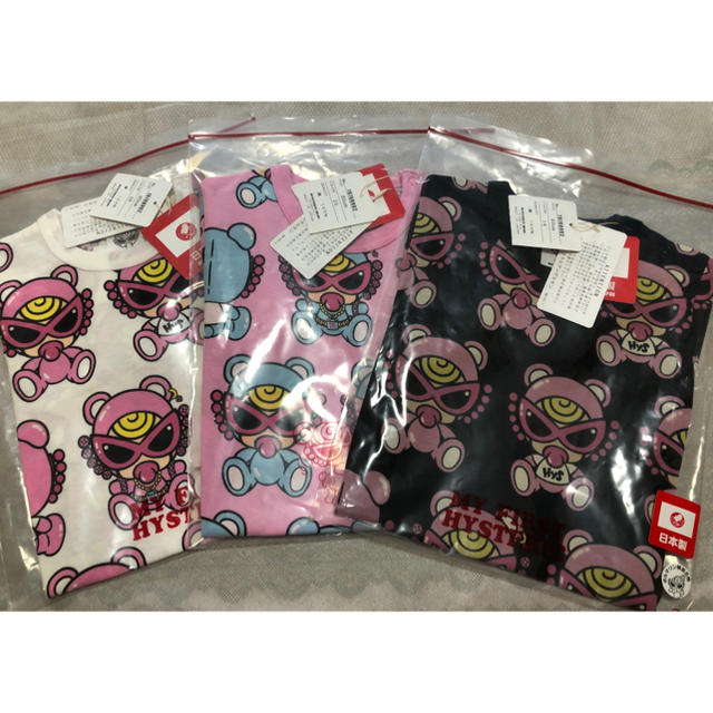 HYSTERIC MINI(ヒステリックミニ)の【専用】HYSTERIC MINI ヒステリックミニ テディ ロンパース  キッズ/ベビー/マタニティのベビー服(~85cm)(ロンパース)の商品写真