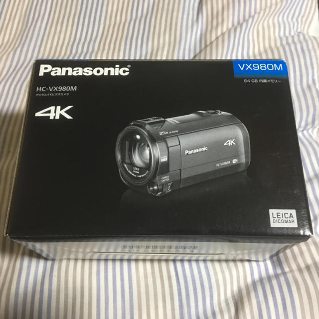 お手軽価格で贈りやすい Panasonic - Panasonic 4Kビデオカメラ おまけ付き ブラウン HC-VX980M ビデオカメラ