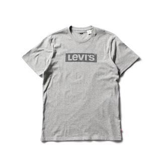 リーバイス(Levi's)のリーバイス　ボックスロゴTシャツ 　グレー(Tシャツ/カットソー(半袖/袖なし))