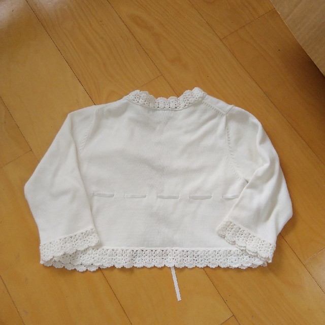 COMME CA DU MODE(コムサデモード)のCOMME CA DU MODE 130 CM ボレロ キッズ/ベビー/マタニティのキッズ服女の子用(90cm~)(ジャケット/上着)の商品写真