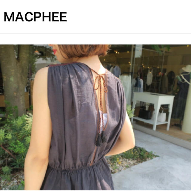 MACPHEE(マカフィー)のlily様専用macphee エンブロイダリー コットンローン ブラウス レディースのトップス(シャツ/ブラウス(半袖/袖なし))の商品写真