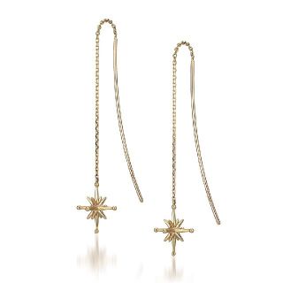 スタージュエリー(STAR JEWELRY)のスタージュエリー　クロッシングスター　ピアス片方のみ(ピアス)