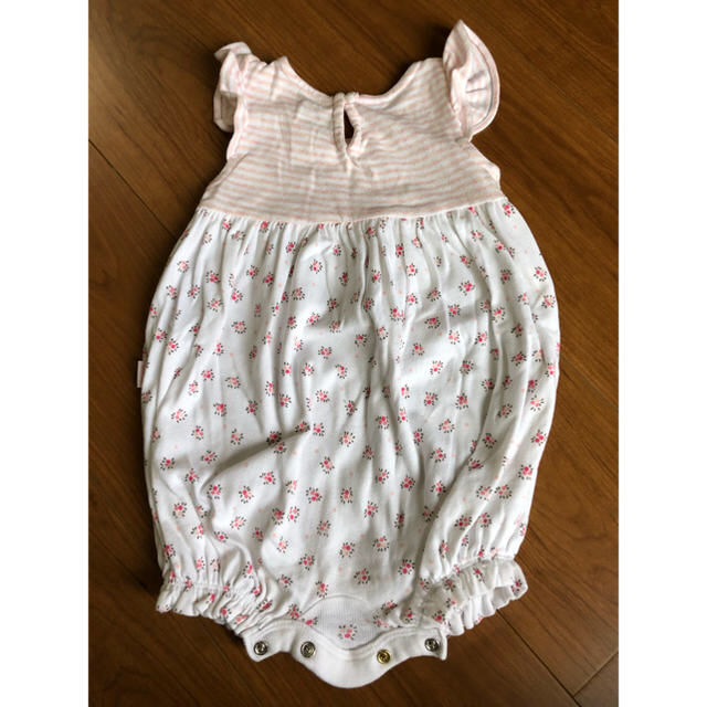 babyGAP(ベビーギャップ)のbabyGAP 花柄ロンパース 6-12months キッズ/ベビー/マタニティのベビー服(~85cm)(ロンパース)の商品写真