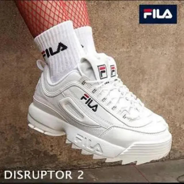 FILA(フィラ)のFILA  DISRUPTOR2 新品未使用 メンズの靴/シューズ(スニーカー)の商品写真