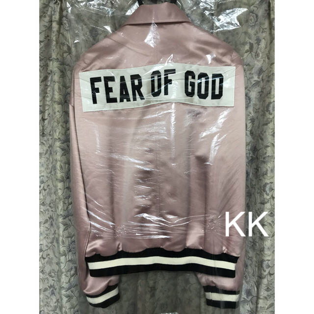 FEAR OF GOD - fearofgod フィアオブゴッド サテン ピンク M 新品 納品 