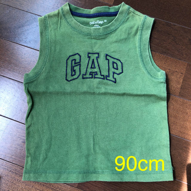 babyGAP(ベビーギャップ)のbabyGap  90cm  タンクトップ  中古品です！ キッズ/ベビー/マタニティのキッズ服男の子用(90cm~)(Tシャツ/カットソー)の商品写真