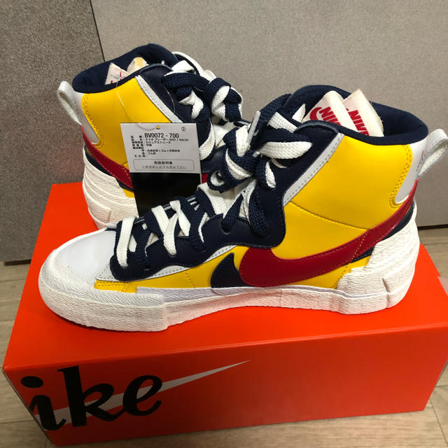 NIKE AIR ナイキ NIKE × sacai ブレーザー MID 26.5