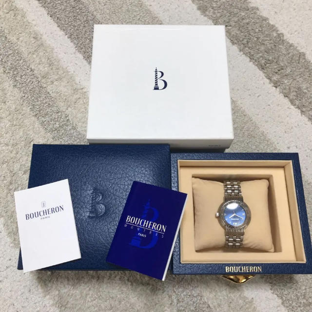 BOUCHERON - BOUCHERON 腕時計 ブシュロン 時計 オメガ CASIOの通販 by ヨウコ٭❀*｜ブシュロンならラクマ