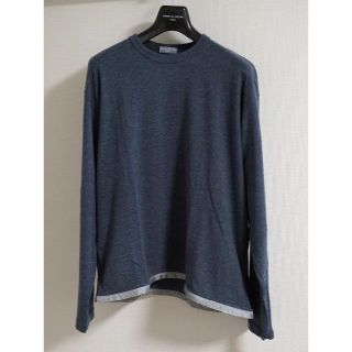 コムデギャルソンオムプリュス(COMME des GARCONS HOMME PLUS)のコムデギャルソンオム スパッタリング加工 裾パイピング(Tシャツ/カットソー(七分/長袖))