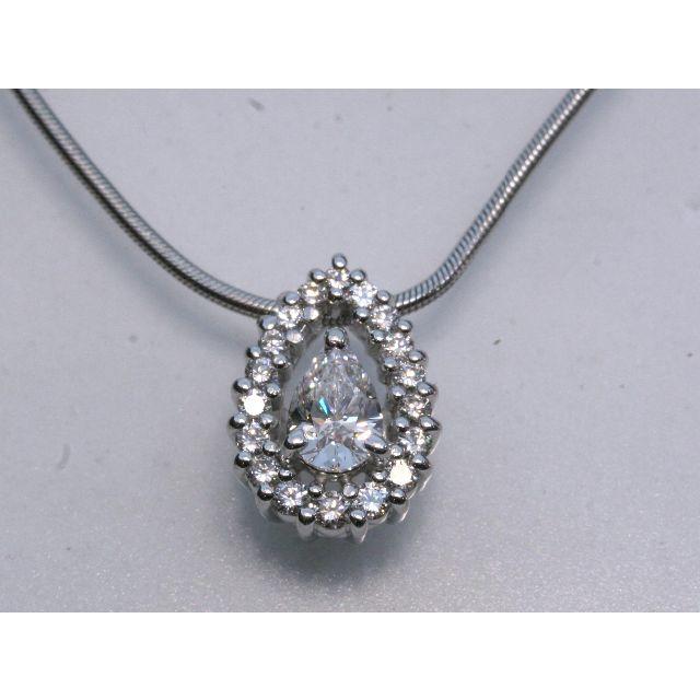 TASAKI(タサキ)のTASAKI 田崎真珠0.34ctVSクラス＋0.18ct プラチナネックレス　 レディースのアクセサリー(ネックレス)の商品写真