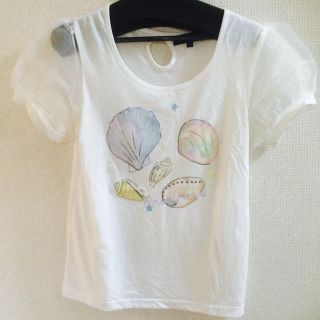 ウィゴー(WEGO)のシェル パススリーブ トップス(Tシャツ(半袖/袖なし))