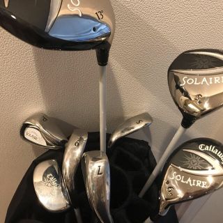 キャロウェイ(Callaway)のつびた様専用 Callaway solaire セット (ゴルフ)