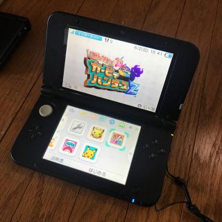 ニンテンドー3DS(ニンテンドー3DS)の3DS LL 黒とグレー(家庭用ゲーム機本体)