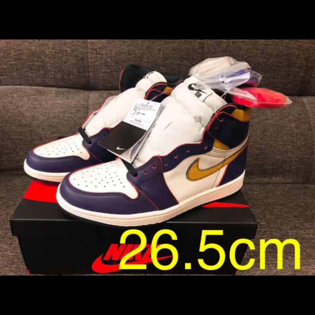 NIKE(ナイキ)のNIKE AIR JORDAN1 DEFIANT LA TO CHICAGO メンズの靴/シューズ(スニーカー)の商品写真