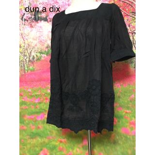 アナディス(d'un a' dix)のdun a dix レースブラウス K-1(シャツ/ブラウス(半袖/袖なし))