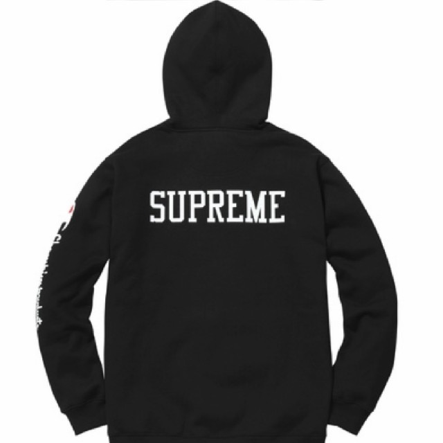 supreme champion hooded sweatshirt 16fw
