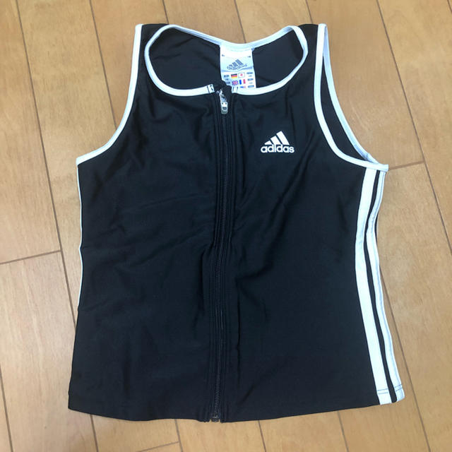 adidas(アディダス)の【キッズ】adidas 水着 キッズ/ベビー/マタニティのキッズ服女の子用(90cm~)(水着)の商品写真