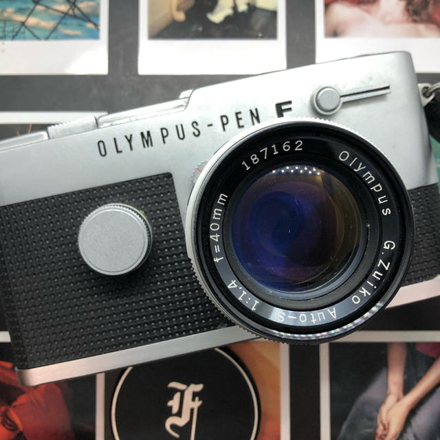 完動品】OLYMPUS PEN FT 一眼レフ フィルムカメラ【美品】-