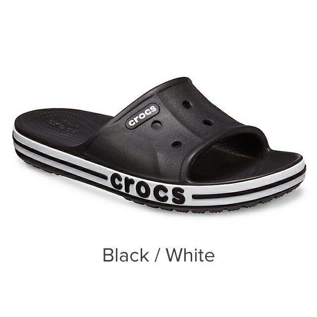 crocs(クロックス)のクロックス バヤバンド スライド BLACK/WHITE M7W9(25cm) メンズの靴/シューズ(サンダル)の商品写真