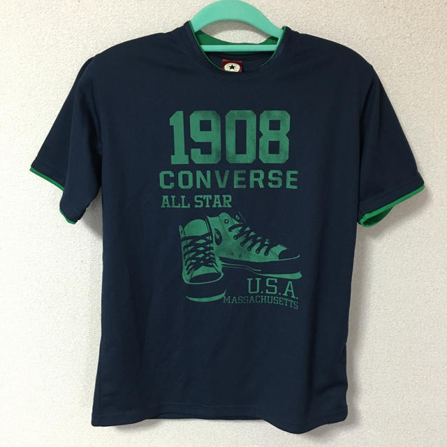 CONVERSE(コンバース)のコンバース メッシュプリントTシャツ Mサイズ メンズのトップス(Tシャツ/カットソー(半袖/袖なし))の商品写真