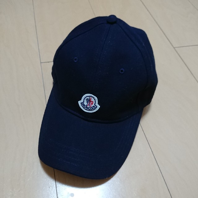 MONCLER - MONCLERキッズキャップの通販 by よう's shop|モンクレール