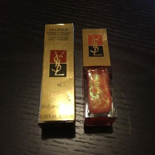 イヴサンローランボーテ(Yves Saint Laurent Beaute)のイヴ・サンローラン ネイル オレンジラメ系(マニキュア)