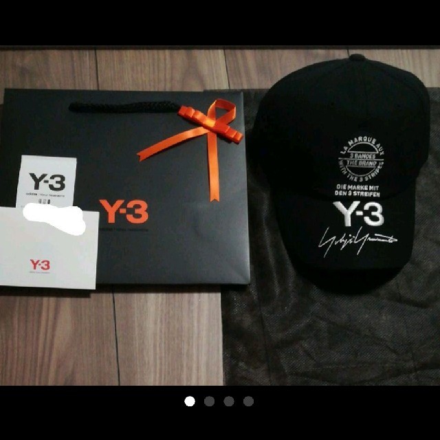 【ボーナス特価！】Y3　ワイスリー　ストリートキャップ　正規店購入　ユニセックス