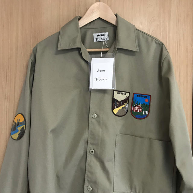 acne studios 18ss lowis patch