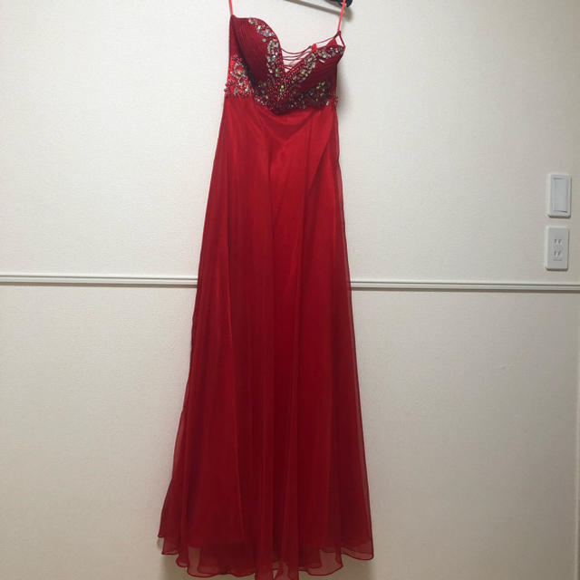 イルマ ロングドレス 赤 キャバドレス | フリマアプリ ラクマ